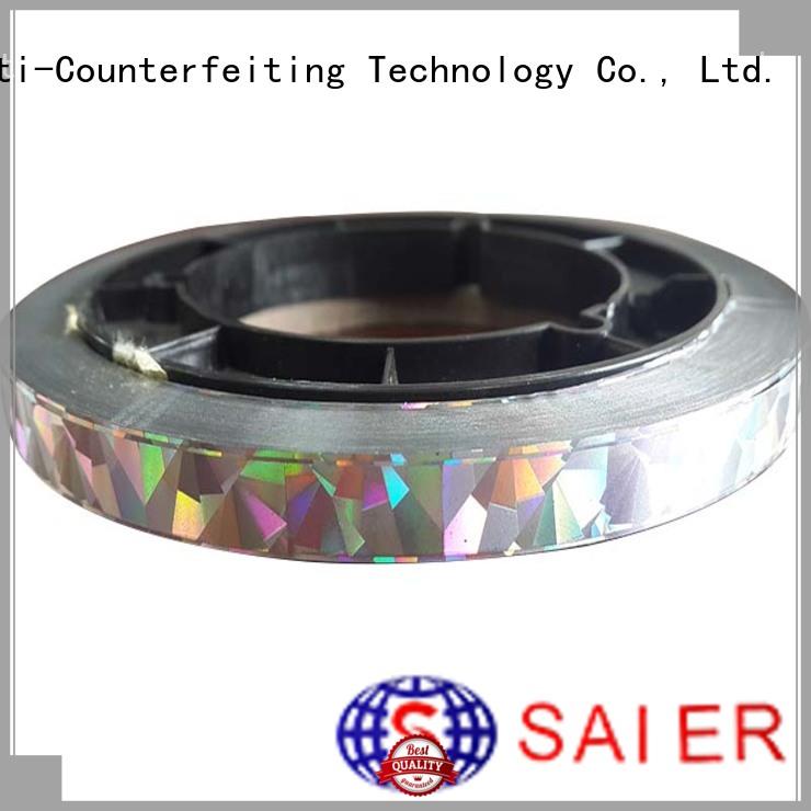 Saier silver hot stamping foil directly sale for cash