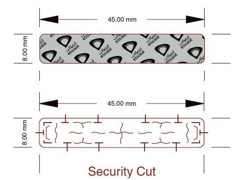 low-cost scratch-off label with good price for driver's license-1