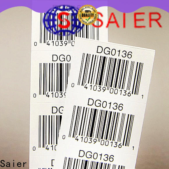 Saier quality security scratch off labels wholesale on sale