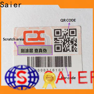 cost-effective high security labels with good price bulk production