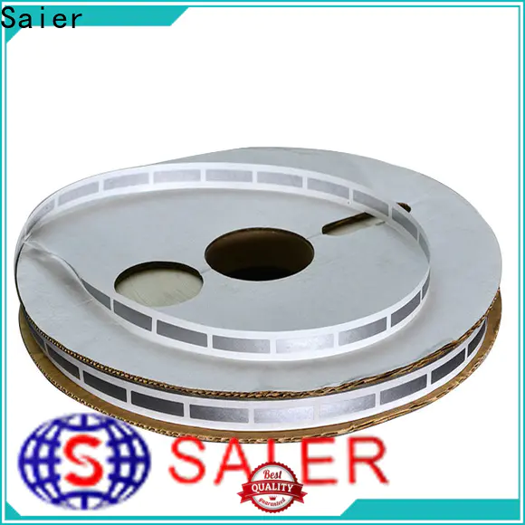 Saier durable adhesive label sticker factory direct supply bulk production