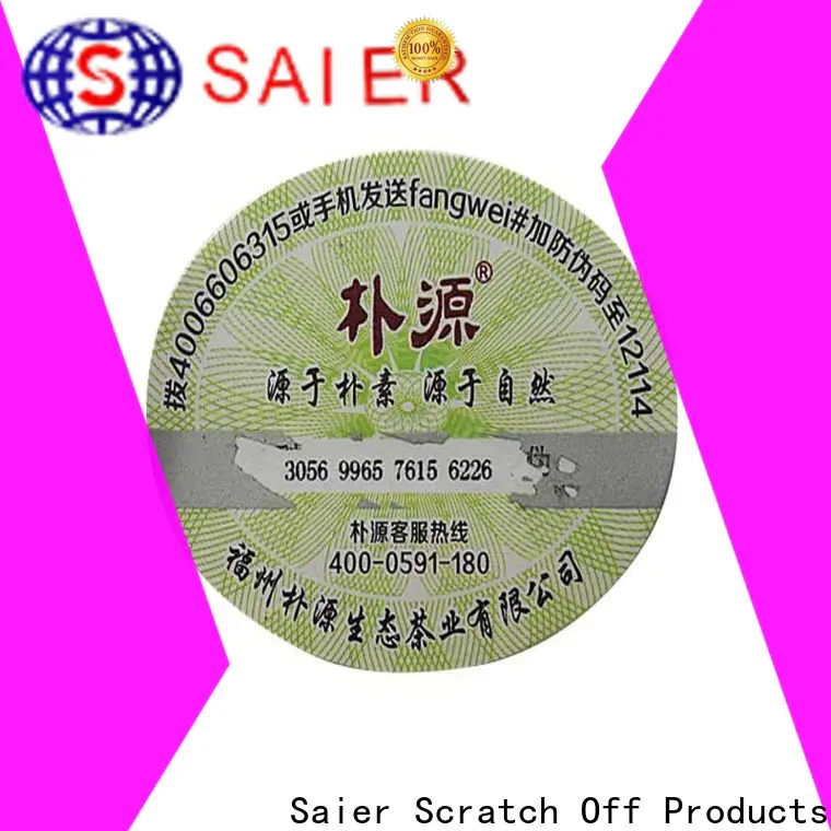 practical anti counterfeit label supplier for sale