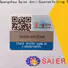 waterproof anti-counterfeiting sticker producer for sale
