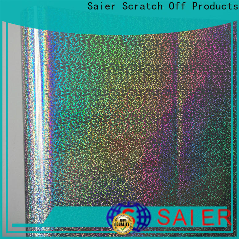 Saier hot stamping film with good price for sale
