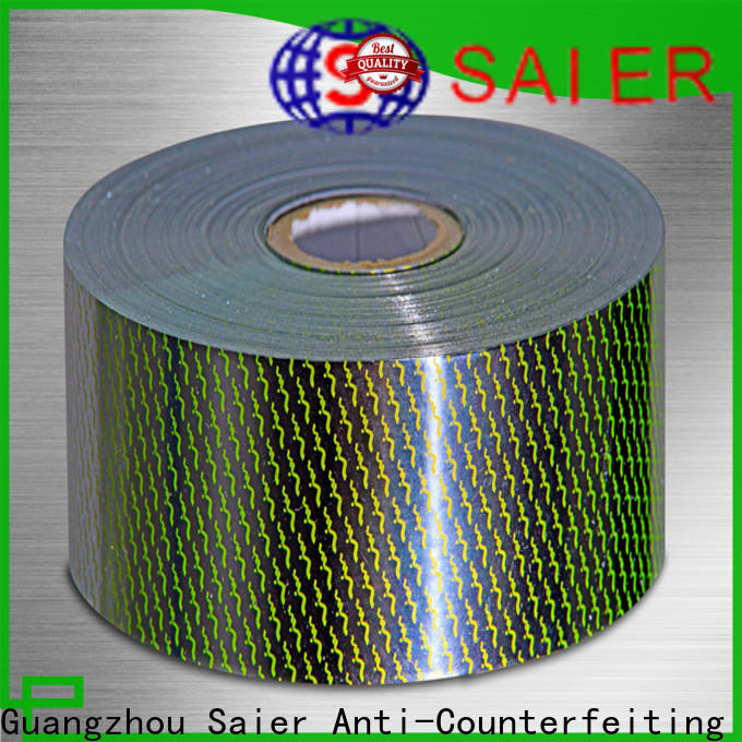 Saier stamping foil paper with competetive price
