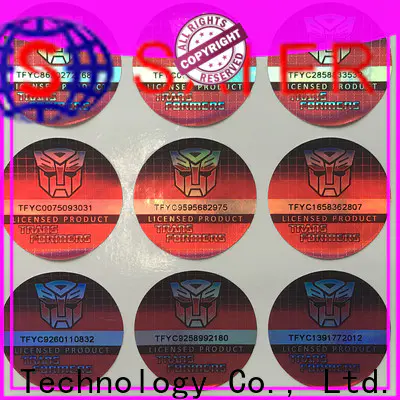 Saier anti fake label factory direct supply for packaging