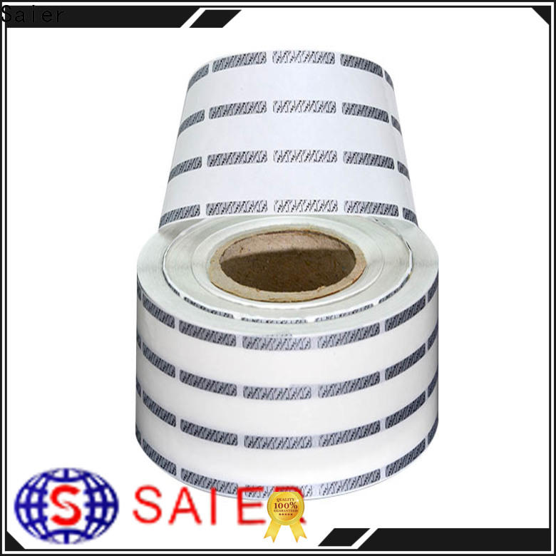 Saier silver scratch off material manufacturer for promotion