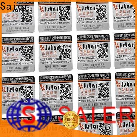 quality hologram security label wholesale for promotion