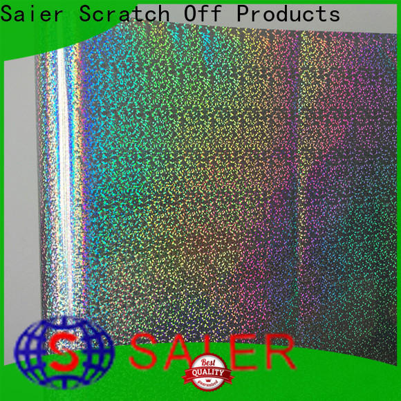 Saier custom foil stamping supplies grab now for plastic