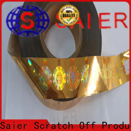 Saier quality hot stamping foil paper grab now for promotion
