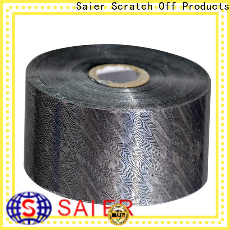Saier promotional holographic hot stamping foil from China on sale