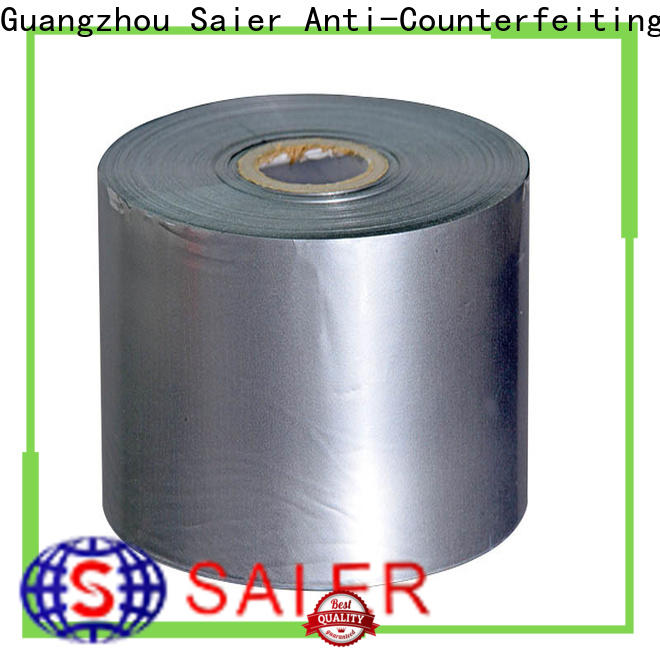 Saier hot stamping foil with competetive price for metal