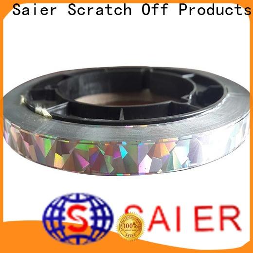 Saier promotional hot stamping paper series bulk buy