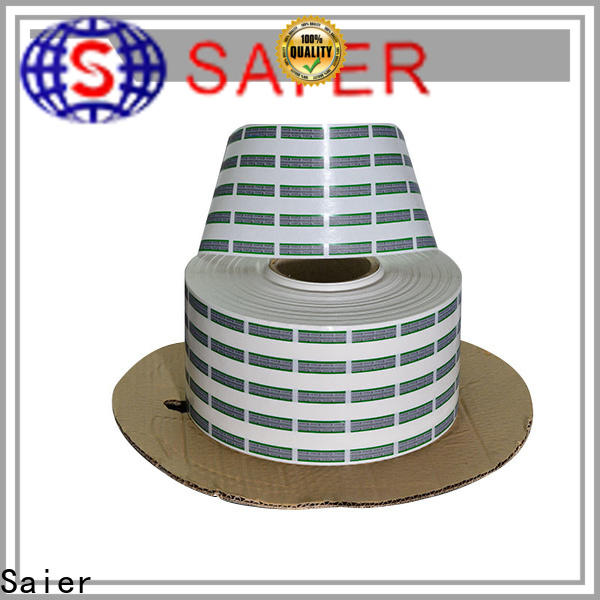 Saier security void tape with good price bulk production