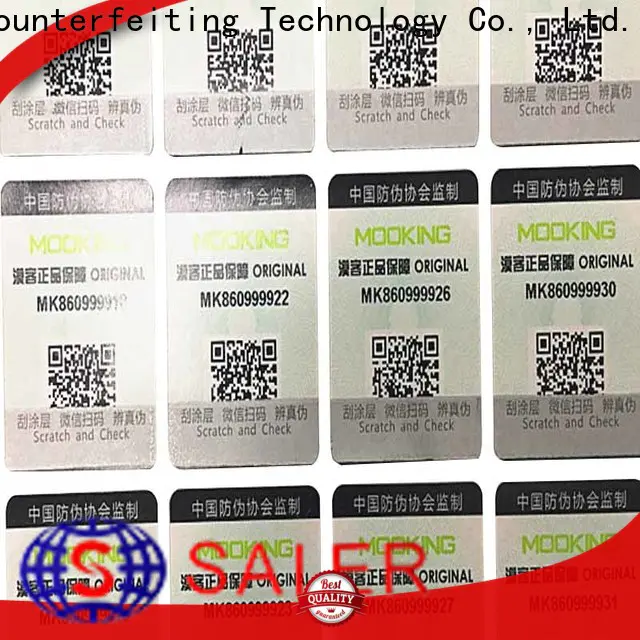 hot-sale anti-counterfeiting sticker shop now for packaging
