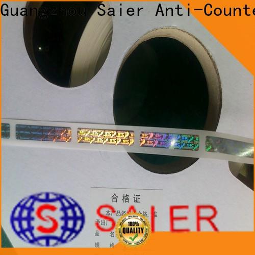 customized scratch off label stickers in china for promotion