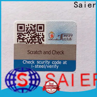 Saier security stickers series for book