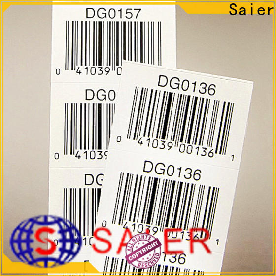 Saier anti fake label from China for sale