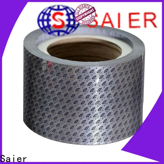Saier hot foil stamping supplies in china