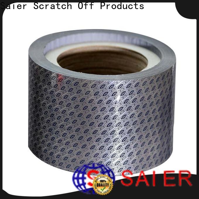 Saier waterproof stamping foil paper in china bulk buy