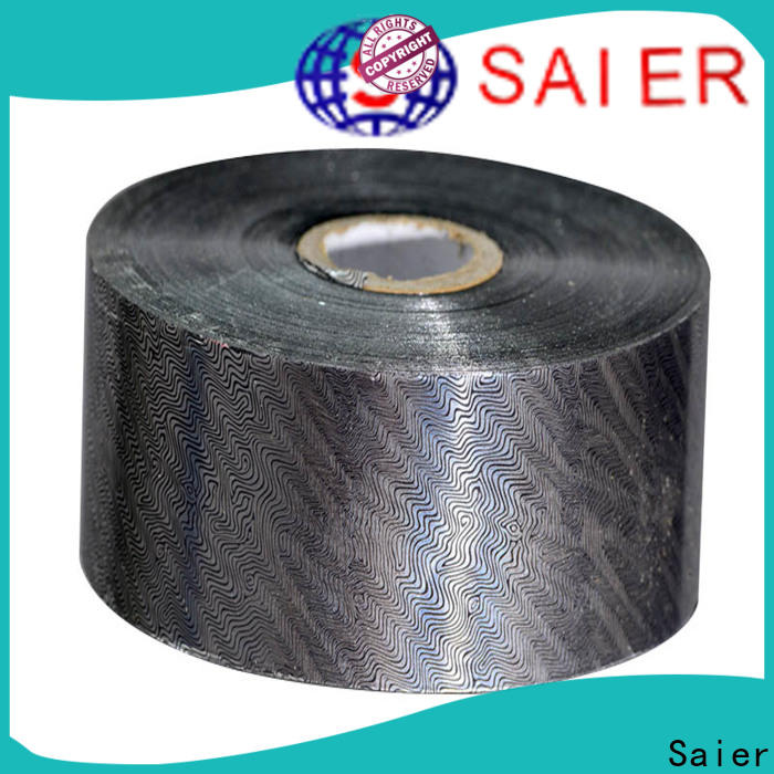 Saier hot selling hot stamping paper factory direct supply for plastic