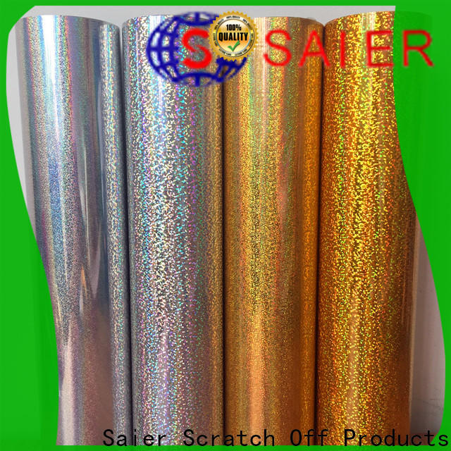 Saier hot stamping foil products shop now for plastic
