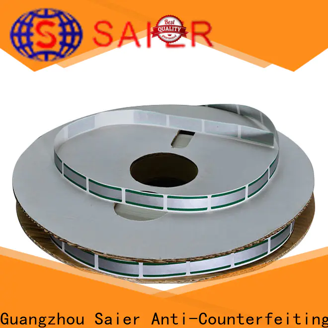 Saier durable void security labels factory for sale