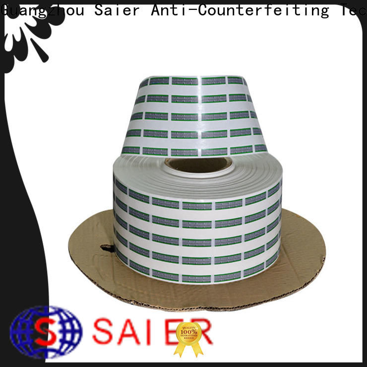 Saier high-quality scratch off material in china bulk buy
