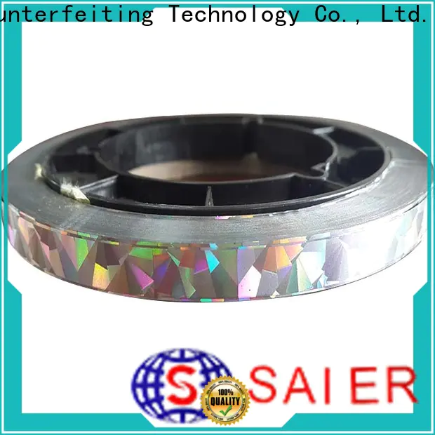 Saier foil stamping paper factory for glass