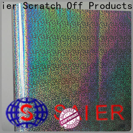 Saier latest hot foil rolls with good price for cloth