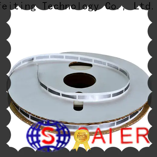 Saier new round scratch off stickers factory for driver's license