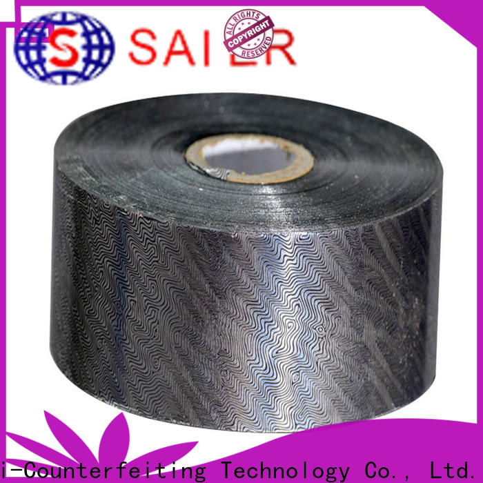 Saier hot stamping foil rolls factory for sale