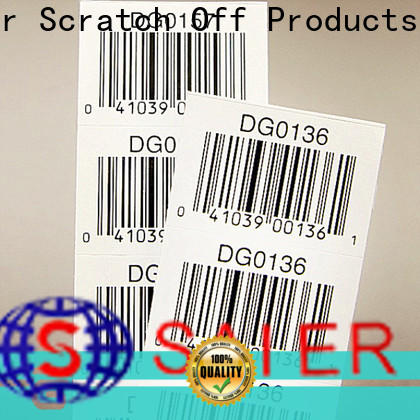 practical security scratch off labels factory price on sale