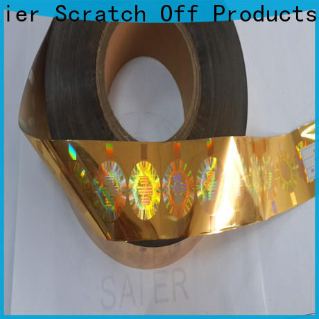 Saier widely-used hot foil stamping supplies supplier for sale