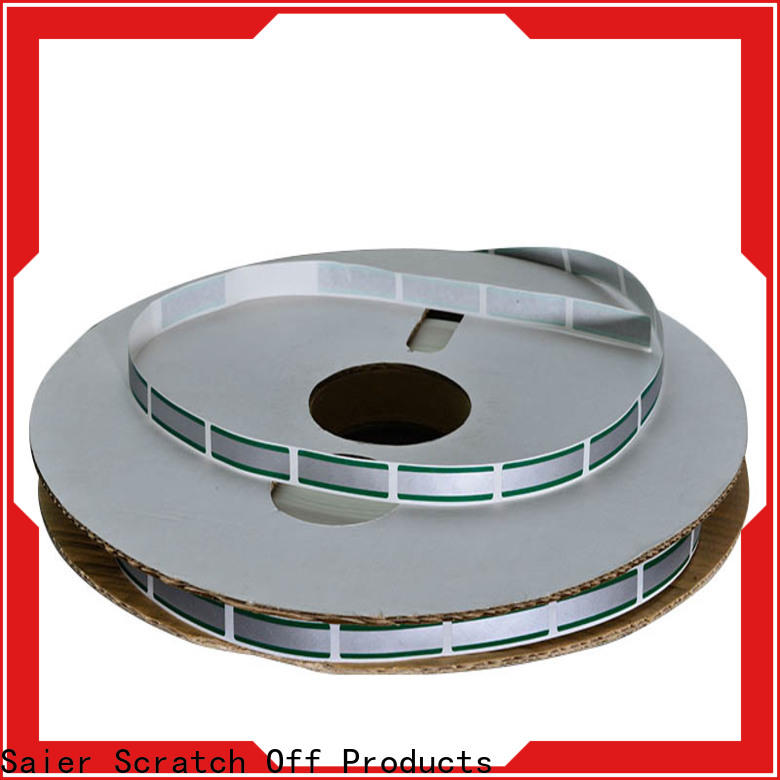 Saier new security void tape manufacturer