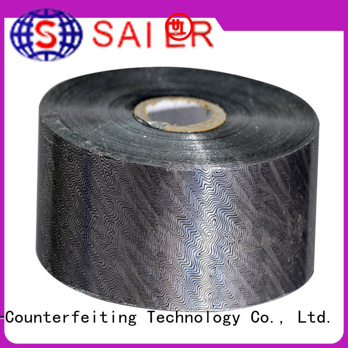 Saier holographic foil stamping manufacturer for sale