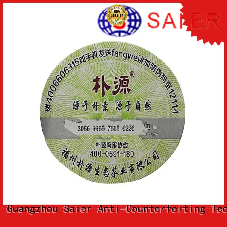 best value anti-counterfeiting sticker factory direct supply for product