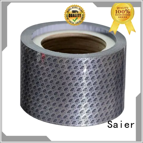 gray foil stamping supplies wholesale for cardboard Saier