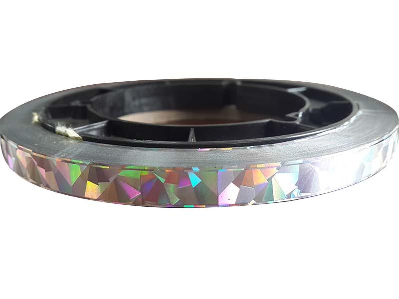 hot stamping holographic foil logo for cash Saier-1