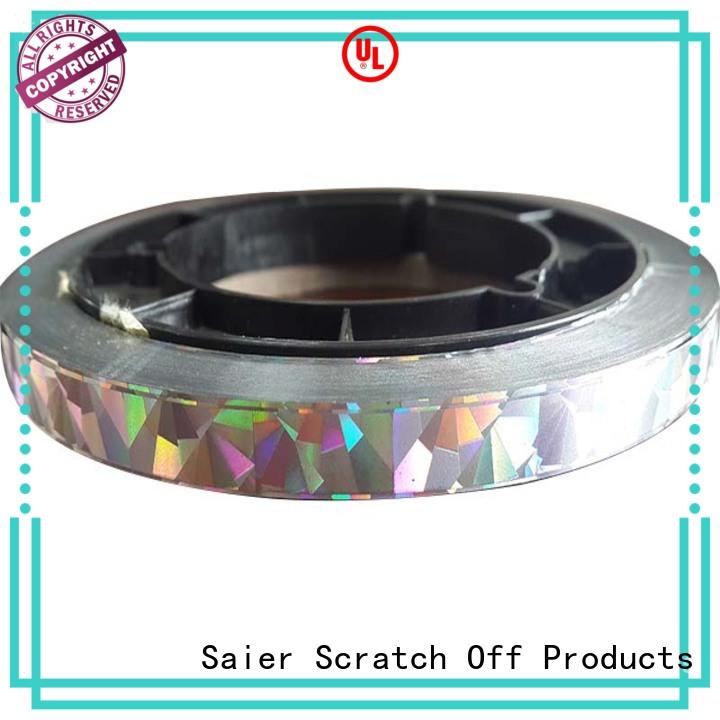 off hot stamping material factory price for cash Saier