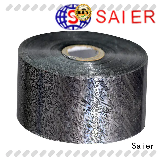 hot foil stamping paper foil for cloth Saier