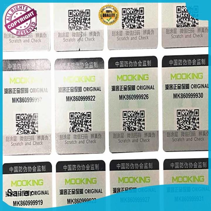 security hologram stickers