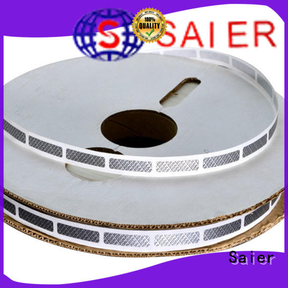 Saier scratch off labels on rolls producer for product package