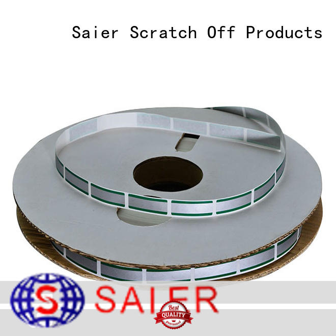 Saier void sticker factory price for product package