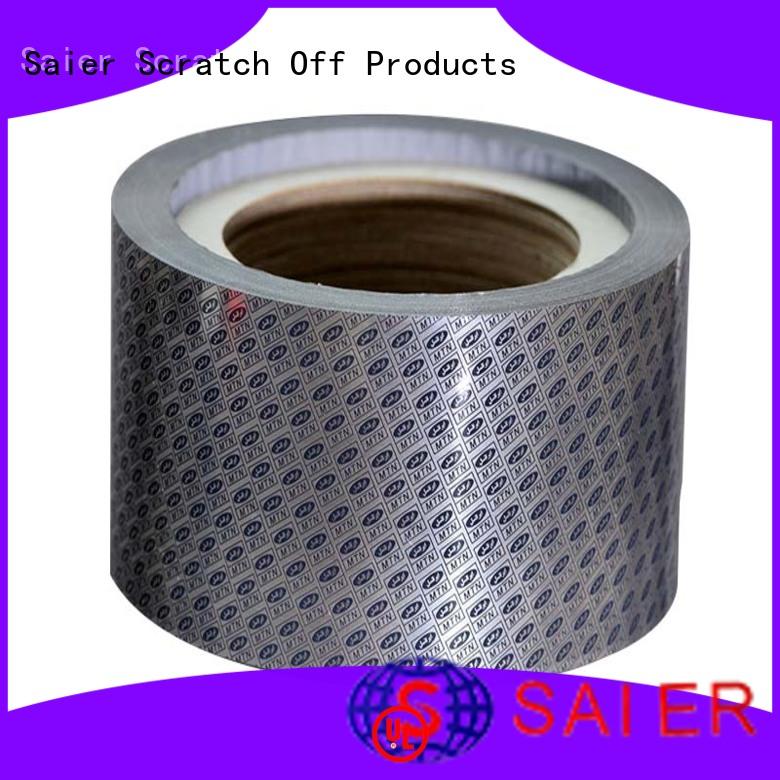 foil silver hot stamping foil manufacturer for metal Saier