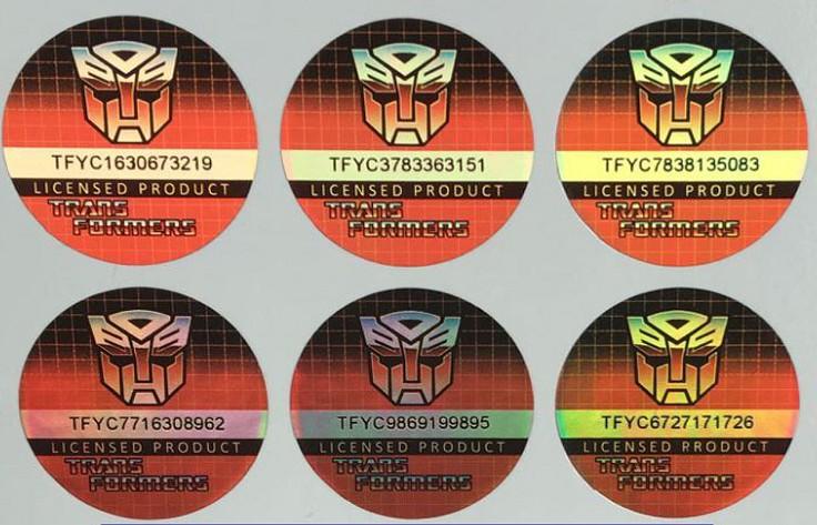 customized hologram security label from China bulk production