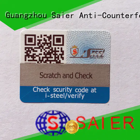 Saier security hologram shop now on sale