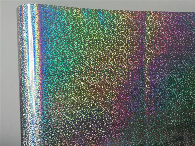 Saier holographic foil stamping grab now for cardboard