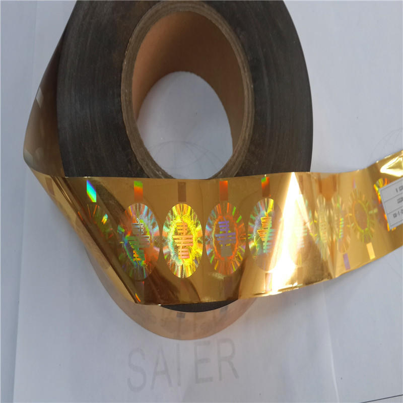 Saier custom heat stamping foil wholesale for promotion
